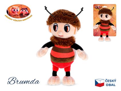 Příběhy včelích medvídků - Brumda plyšový 15 cm