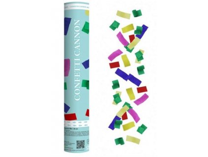 Vystřelovací konfety barevné