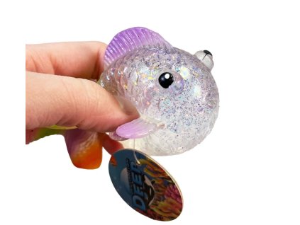 Rybička zlatá strečová 6cm, tři barvy