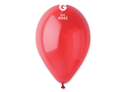 Výhodné balení latexových balónků 30cm Červená 100ks #042