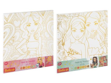 Besties malování podle čísel