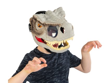 Maska na hlavu Dinosaurus s efekty