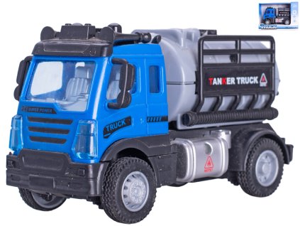 Auto nákladní 12cm zpětný chod s cisternou