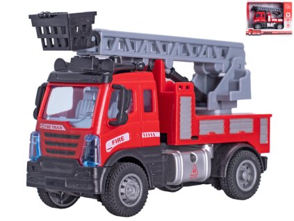 hasičské auto se žebříkem