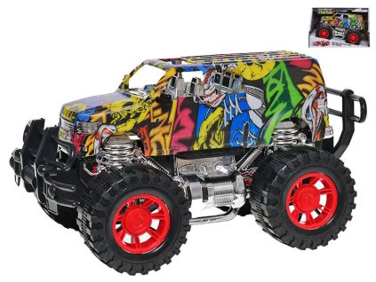 Auto off-road grafitti 24cm na setrvačník