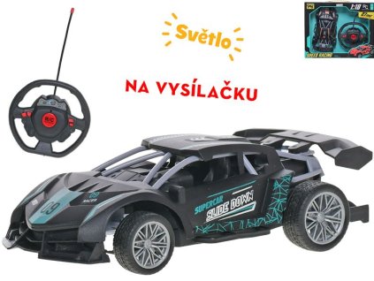 RC auto závodní - 21 cm - plná funkce - se světlem