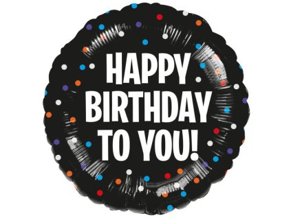 Fóliový balónek s nápisem "Happy Birthday to You" je perfektním doplňkem každé narozeninové oslavy. S průměrem 43 cm je dostatečně výrazný, aby upoutal pozornost a dodal slavnostní atmosféru. Balónek je vyroben z kvalitního materiálu, který zajišťuje jeho dlouhou výdrž, a lze jej nafouknout heliem pro efekt vznášení, nebo vzduchem. Vhodný jako samostatná dekorace nebo součást balónkových aranžmá.  Klíčová slova: fóliový balónek, happy birthday balónek, narozeninová dekorace, balónek 43 cm, balónek s nápisem, balónky na oslavu, narozeniny.