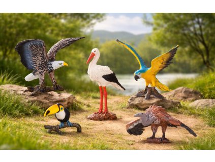 Zoolandia Čáp a další ptáci sada
