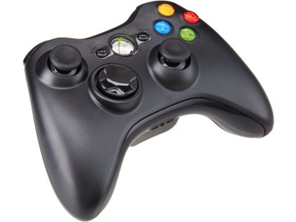 Bezdrátový Ovladač Microsoft - černý (Xbox 360)