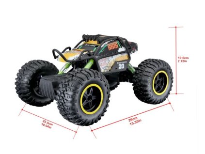 Maisto RC – Rock Crawler Pro Series 4WS, 2,4 GHz, USB, XTR
