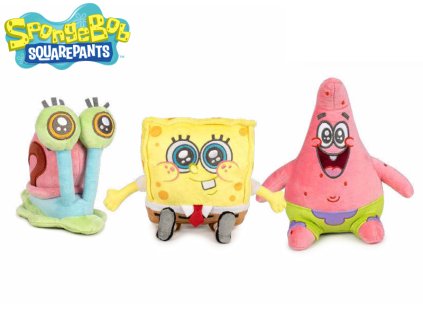 SpongeBob plyšový 18 cm roztomilý 3druhy