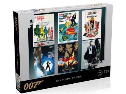 Puzzle James Bond – Herecké debuty, 1000 dílků