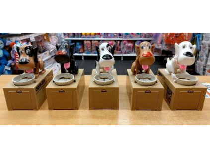 Dětská pokladnička  na mince - Hladový pejsek