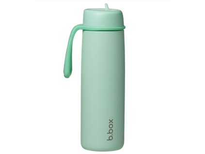 B.box Nerezová termolahev s brčkem 690 ml - spearmint