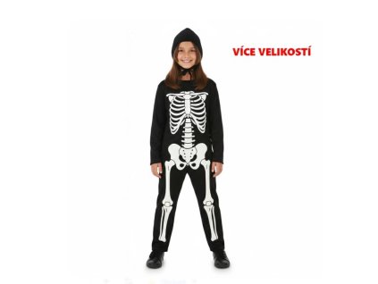 Dětský kostým Kostlivec Overal