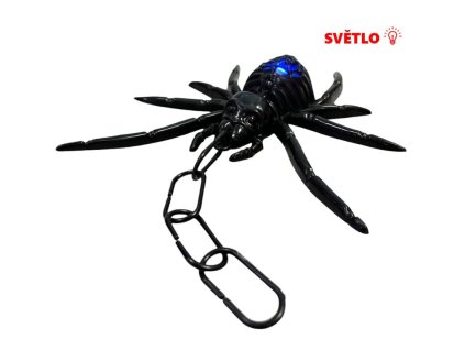 Závěsný pavouk se světlem 17 cm