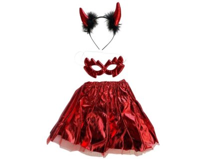 Dětský set na karneval Čertice 3ks
