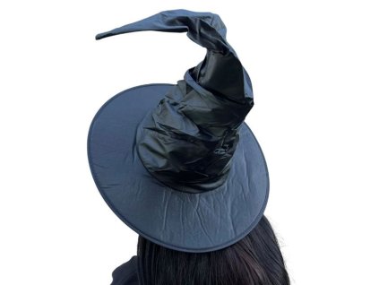 Čarodějnický klobouk s ohnutou špičkou