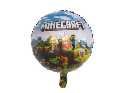 Minecraft fóliový balónek vel. 45 x 53 cm