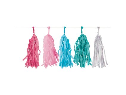 Girlanda střapce Flamingo 3 m