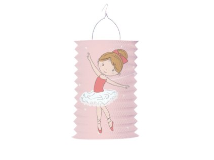 Závěsný lampion Malá baletka - 28 cm
