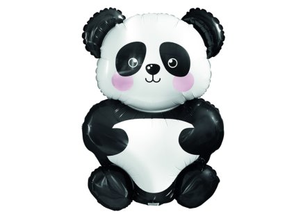 Fóliový balónek Panda 80 x 54 cm