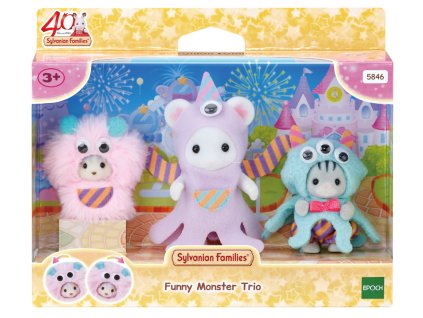 Sylvanian Families -Trio baby příšerek