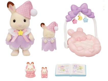 Sylvanian Families - Čokoládoví králíčci spící sourozenci #5806