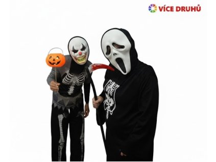 Maska na Halloween více variant