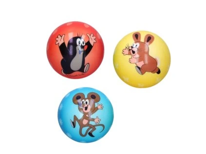 Míček Krtek 10 cm, tři barvy