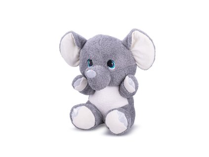 Slon plyšový sedící 24cm, 0m+