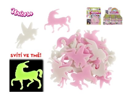 Jednorožci svítící ve tmě - 24ks