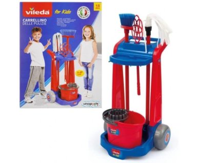 Vileda dětský úklidový set s vozíkem