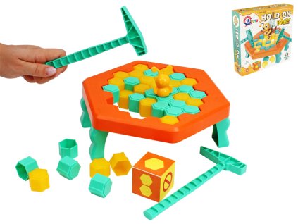 Včelí plástev - balanční vytloukací hra