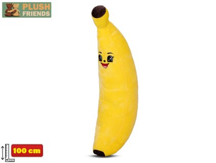 Banán plyšový - 100 cm