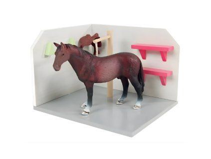 Mycí box pro koně dřevěný