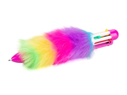 Propiska šetibarevná duhově chlupatá