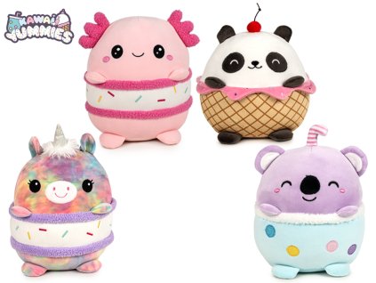 Kawaii Yummies zvířátka 20 cm