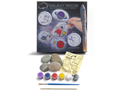 Maľovanie na kamene Vesmír NASA