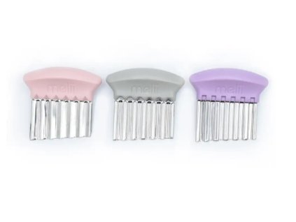 B. box Vlnkovací kráječ 3 ks - růžový/ šedý