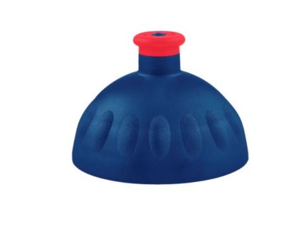 Náhradní víčko Zdravá Lahev - modré/zátka červená