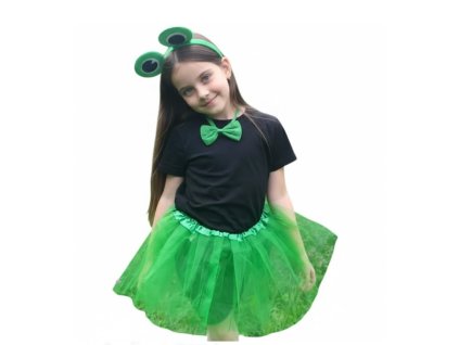 Dětský set na karneval Žabka 4ks