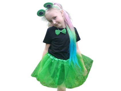 Dětský set na karneval Žabka 4ks
