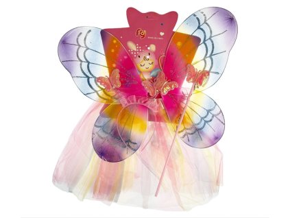 Dětský set na karneval Víla motýlek