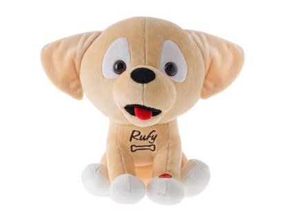 Pejsek Rufy 19cm česky mluvící