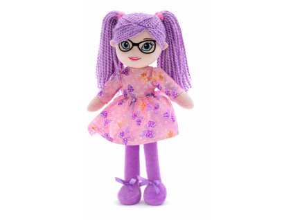 Panenka Janinka s brýlemi hadrová