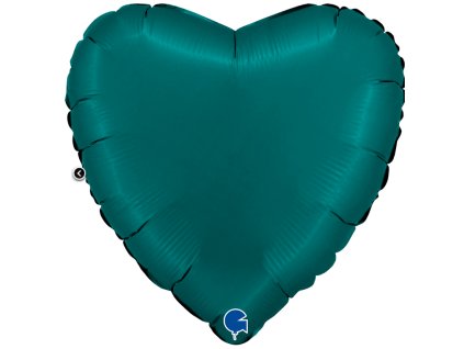 Fóliový balónek  46cm Saténově smaragdové