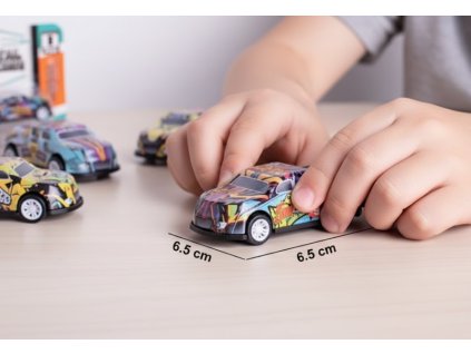 Auto 6,5cm na zpětný chod