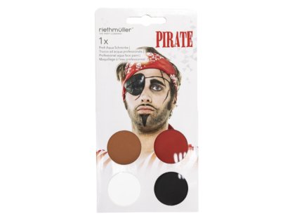 Barvy na obličej Pirát