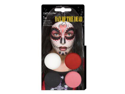 Barvy na obličej Den mrtvých